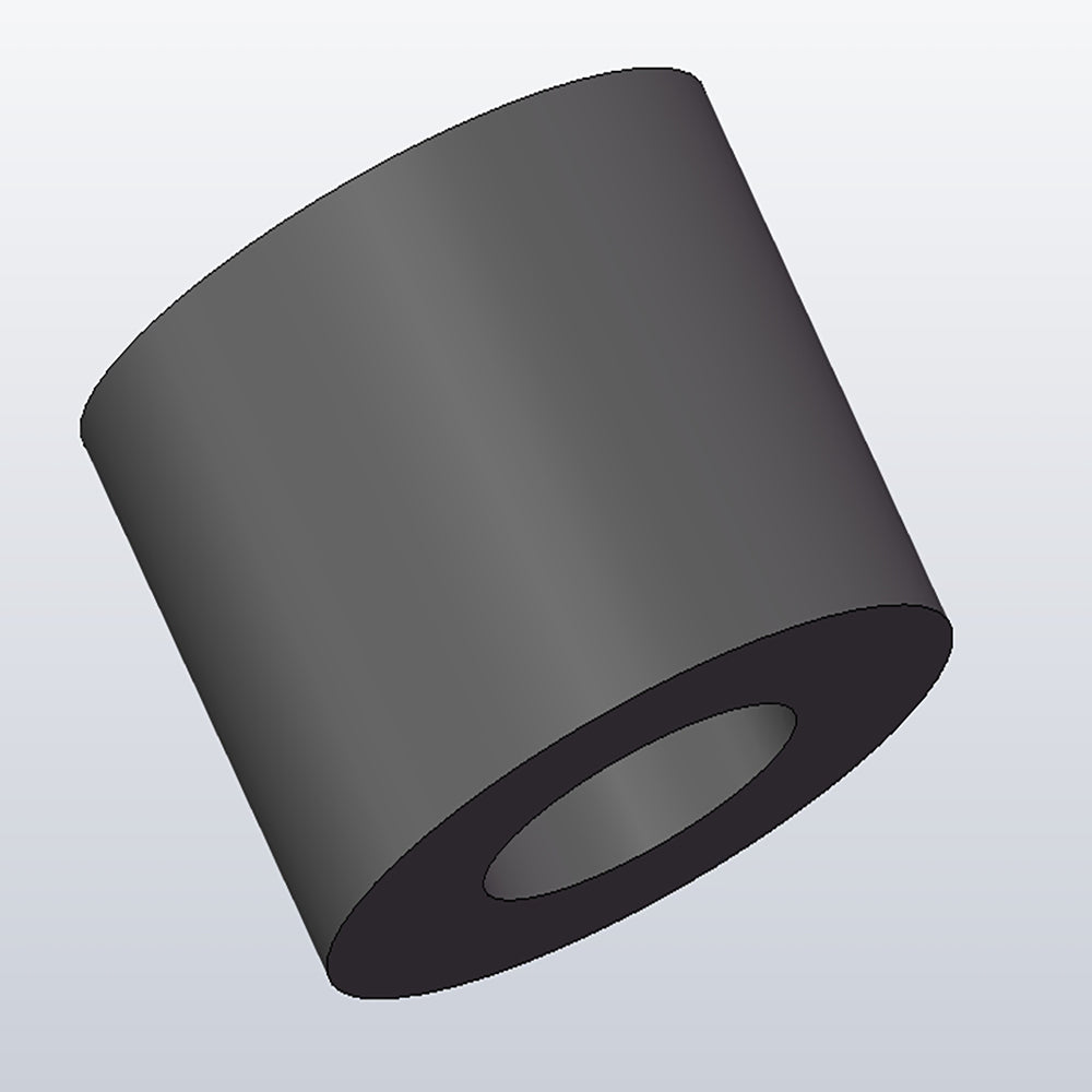DP12VL 38 Rubber Bushing - Heavy Duty Vibration Isolator for Industrial Machinery, Automotive & HVAC Systems - Durable Shock Absorber Mount for Equipment, Engines & Compressors