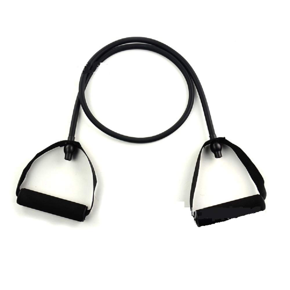 Single Resistance Exercise Band with Comfortable Handles - 40 lbs Strength Training & Muscle Toning - Ideal for Home Gym, Yoga, Physical Therapy & Women's Fitness - Perfect for Pull Rope Workouts and Full-Body Exercise