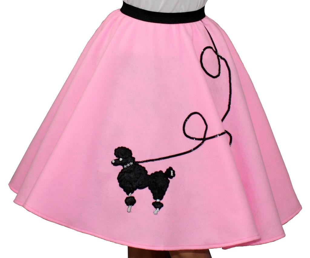 Lavender Felt Poodle Skirt for Women - Vintage Dance Costume