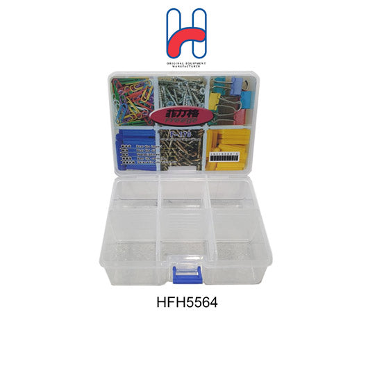 PART CASE 6 SECTION F 170 (HFH5564) - Durable Storage Organizer for Tools, Parts & Accessories | Perfect for Workshops, Garages & DIY Projects