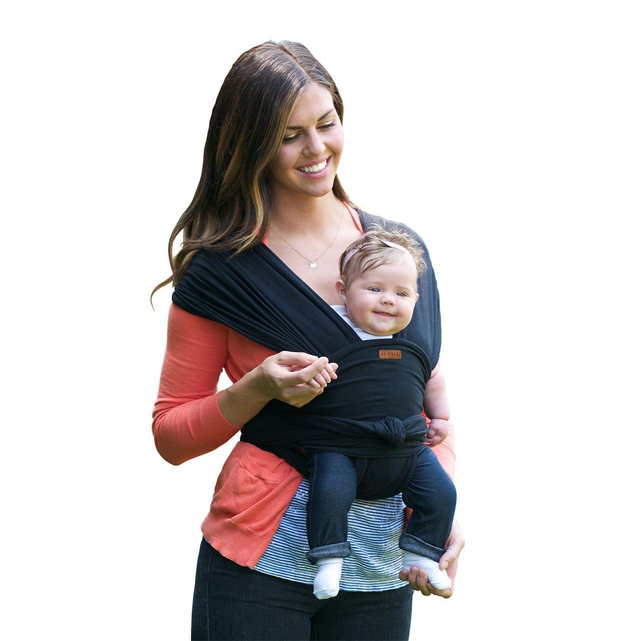 JJ Cole Agility Flex™ Stretch Baby Carrier - Adjustable Infant to Toddler Carrier for Hands-Free Parenting | Perfect for Hiking, Shopping & Daily Errands