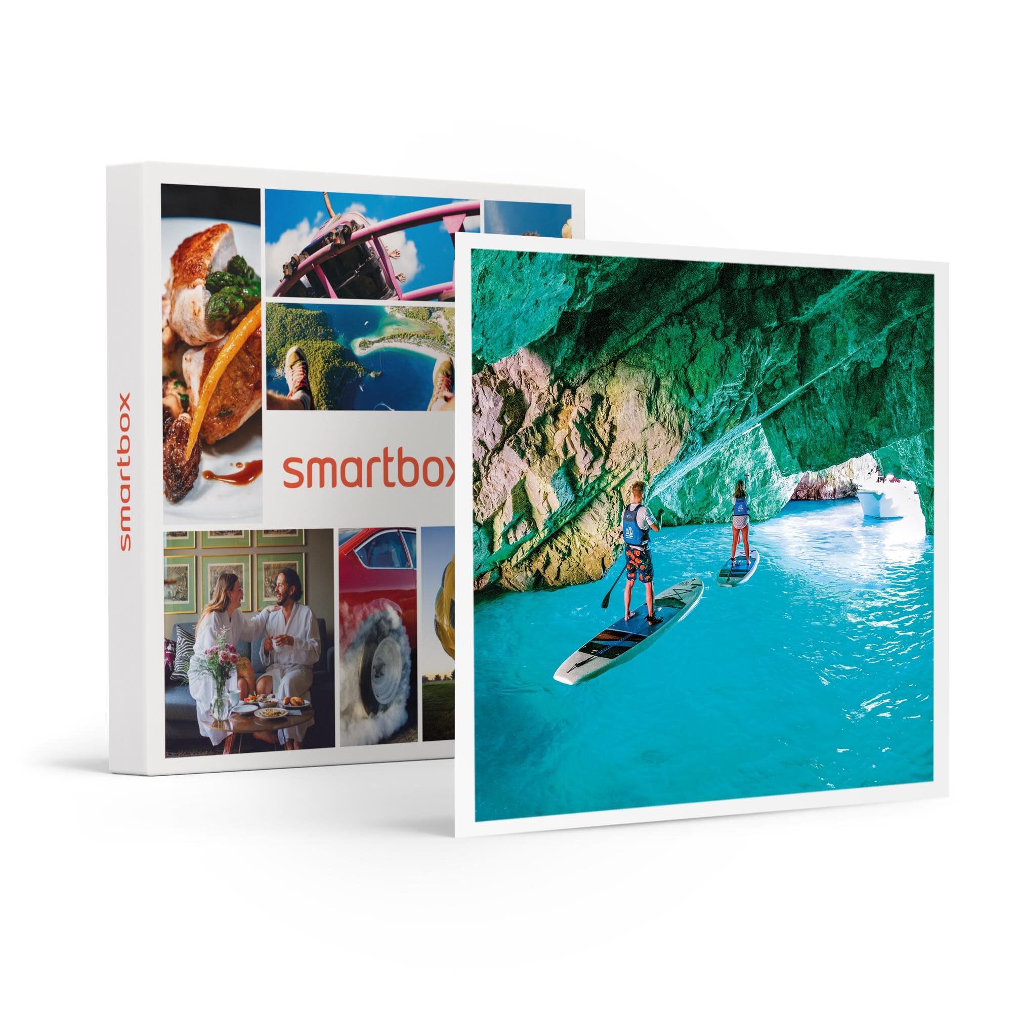 SmartBox - Unique Gift Box for Men & Women - Romantic Nighttime Stand Up Paddleboard Tour for Two in Capri - Original Gift Idea - Perfect for Anniversaries, Couple Getaways & Adventure Dates