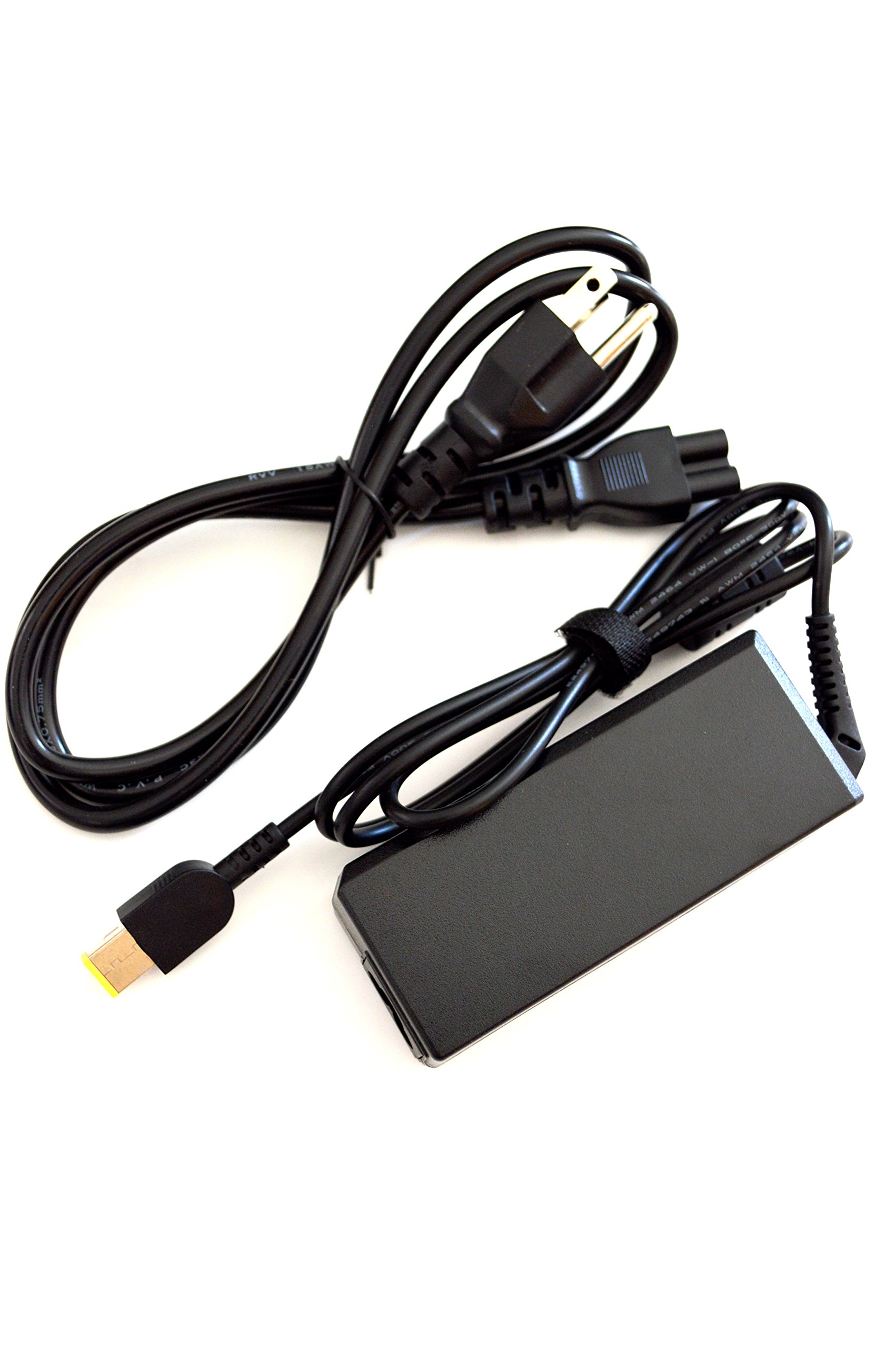 Original AC Adapter Charger for Lenovo ADLX65NDC3A 0A36258 Laptop - 65W Power Supply Cord with Fast Charging - Compatible with Lenovo Ultrabook & Notebook - Perfect for Home, Office & Travel Use