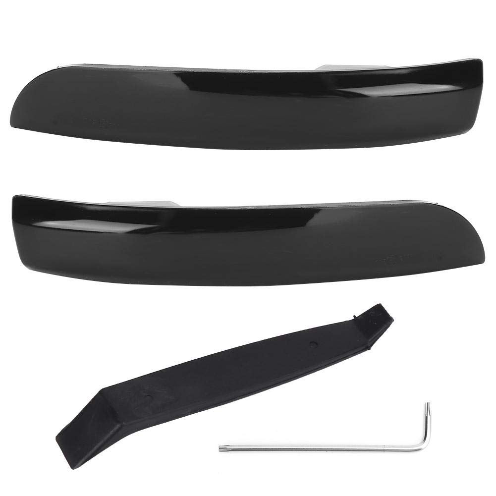 LED Side Wing Dynamic Turn Signal Light for Ford Kuga/Escape/EcoSport 2013-2018 - Smokey Rearview Mirror Indicator Blinker with Flowing Effect | Perfect for Night Driving & Enhanced Safety