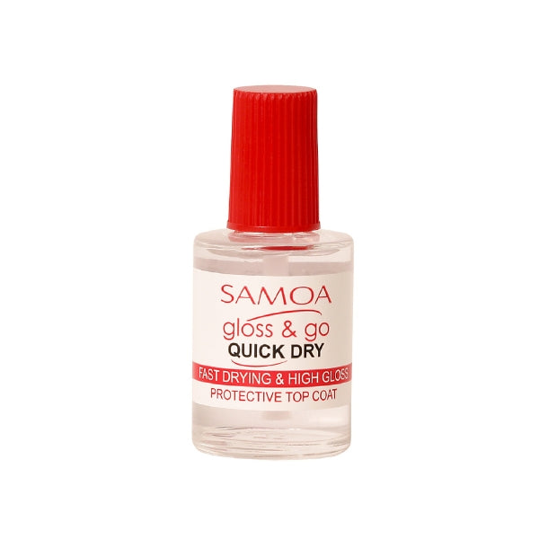 Gloss & Go Quick Dry Nail Polish - Fast Drying High Shine Nail Lacquer for Salon Quality Manicures at Home | Perfect for Daily Use, Parties & Special Occasions