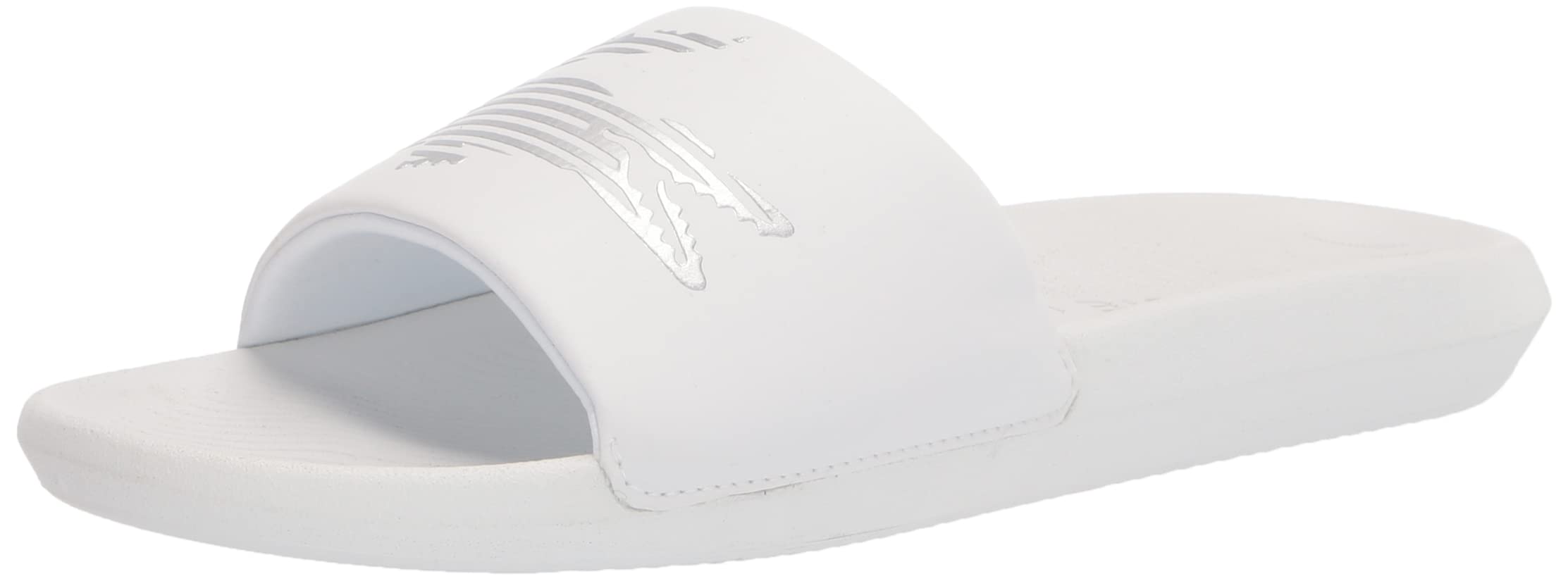 Lacoste Men's Croco Slides Sandals - Comfortable Summer Casual Shoes for Beach, Pool & Home Wear