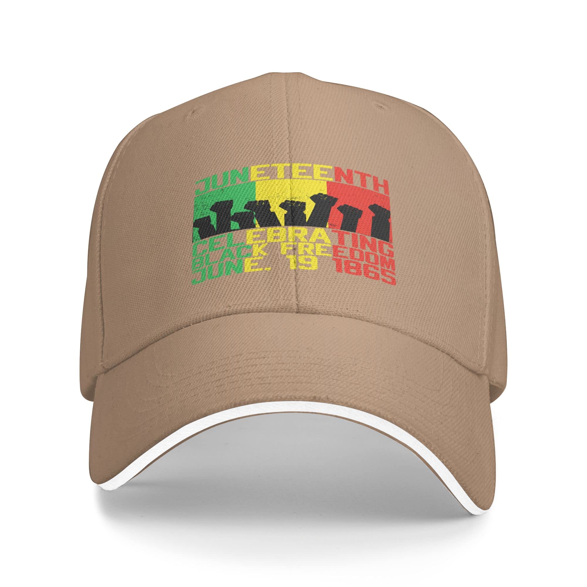 Juneteenth 1865 Black Freedom Celebration Unisex Adjustable Baseball Cap - Perfect for Festivals, Parades & Everyday Wear