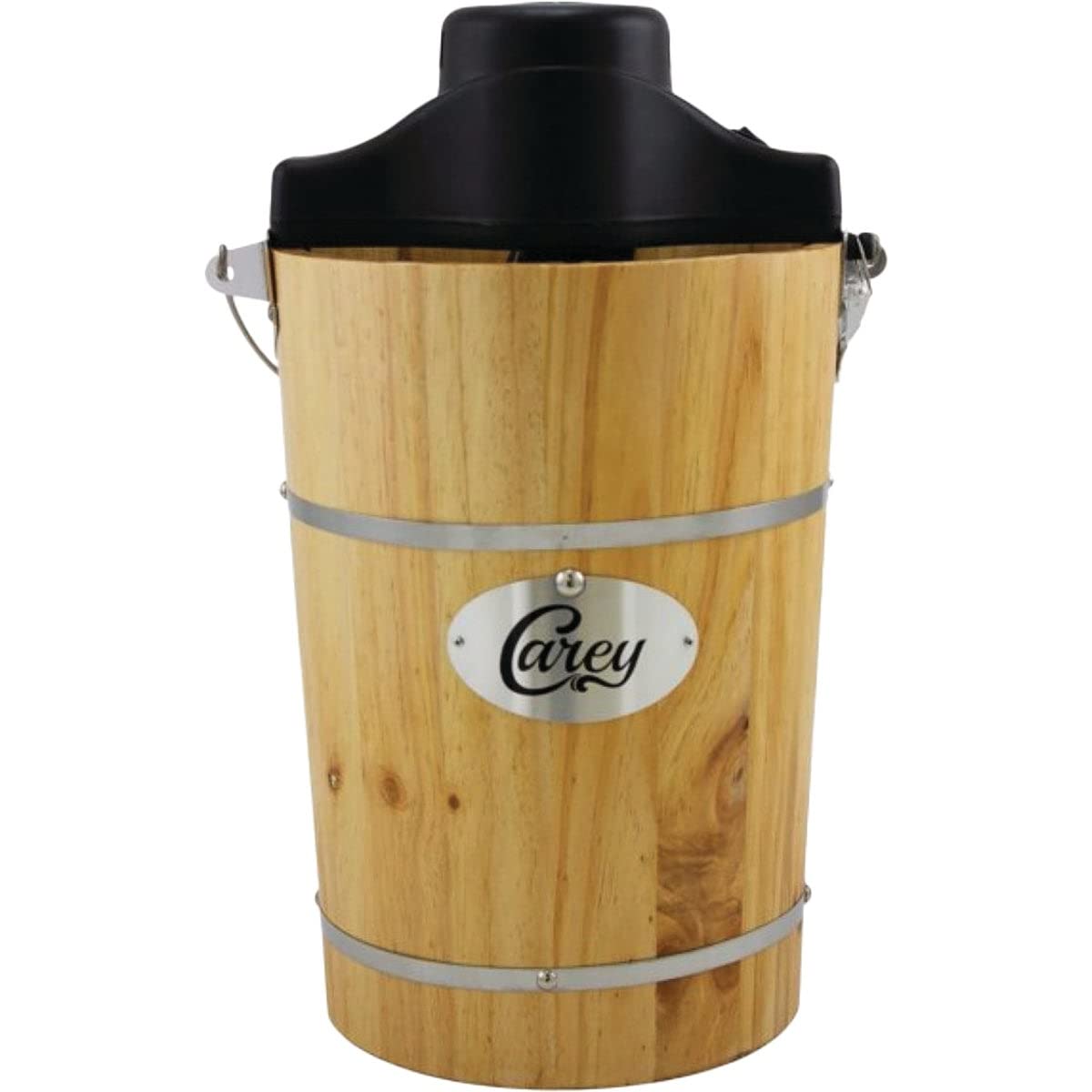 CAREY WICM-2CY 6-Quart Electric Ice Cream Maker Machine - Brown - Perfect for Homemade Ice Cream, Gelato, Sorbet & Frozen Yogurt - Great for Parties, Family Gatherings & Summer Treats