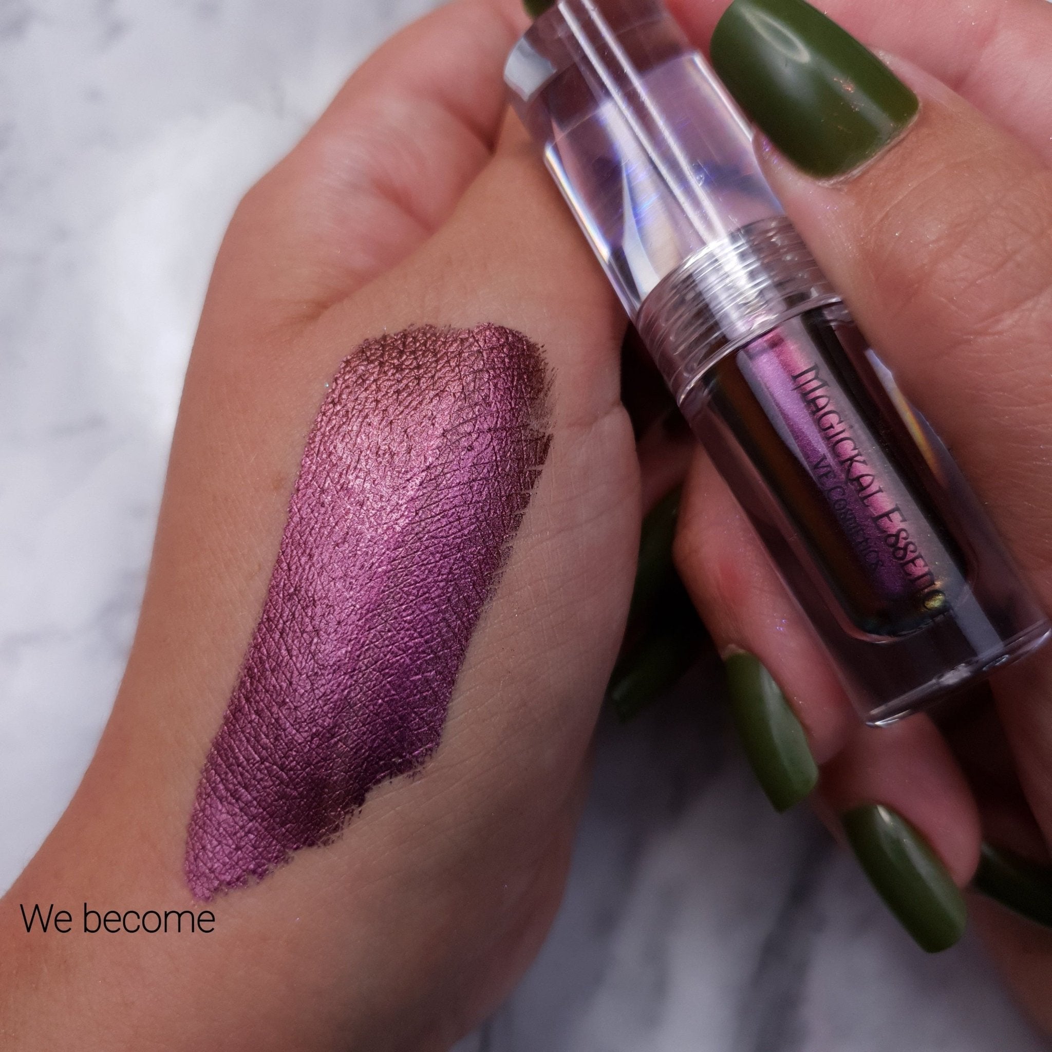 Magickal Essence Liquid Multichrome Pigment - Vibrant Shifting Colors for Makeup, Nail Art & Body Painting | Perfect for Cosplay, Fantasy Looks & Creative DIY Projects