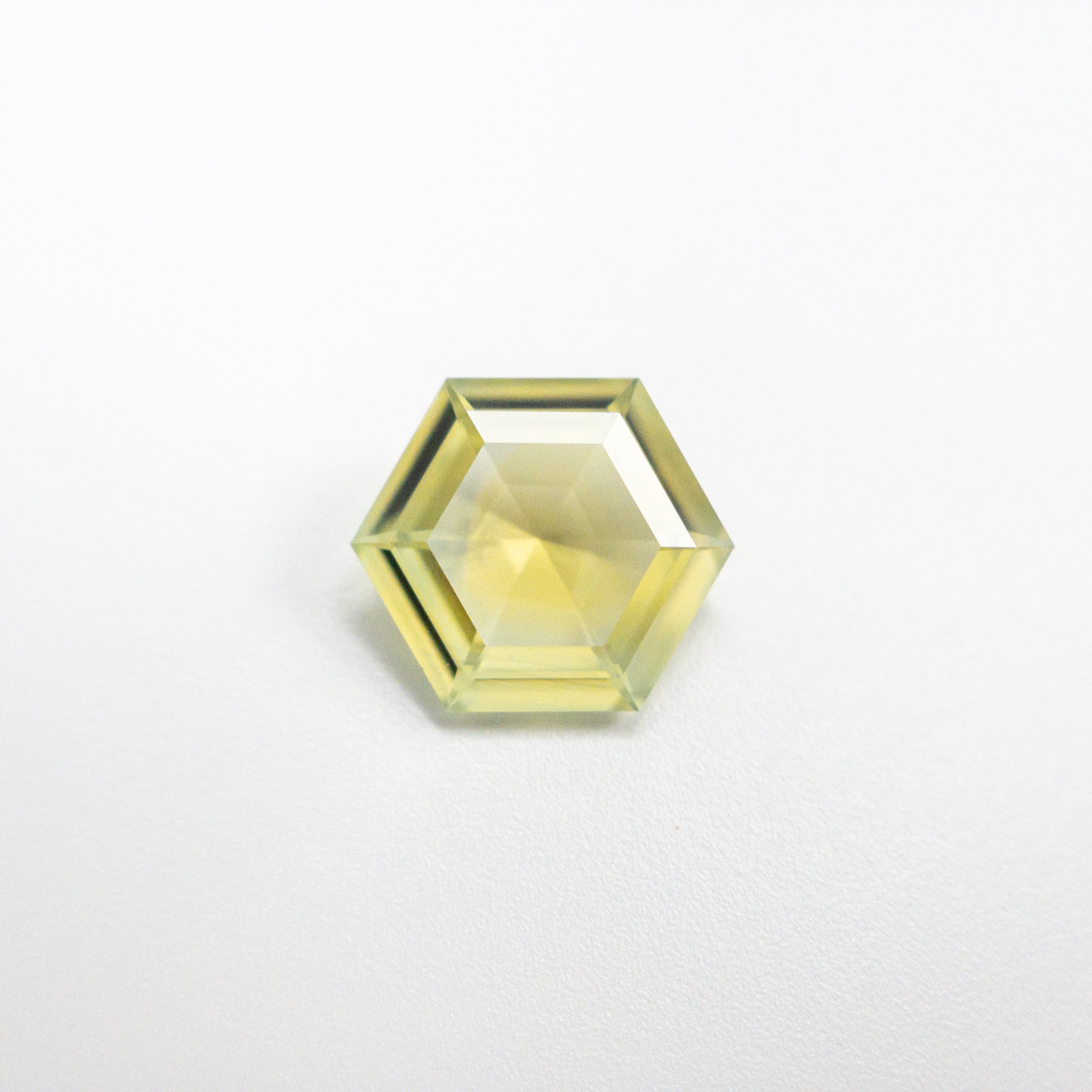 0.75ct Natural Hexagon Step Cut Blue Sapphire Gemstone (6.72x5.84x2.44mm) - Perfect for Engagement Rings & Fine Jewelry Making