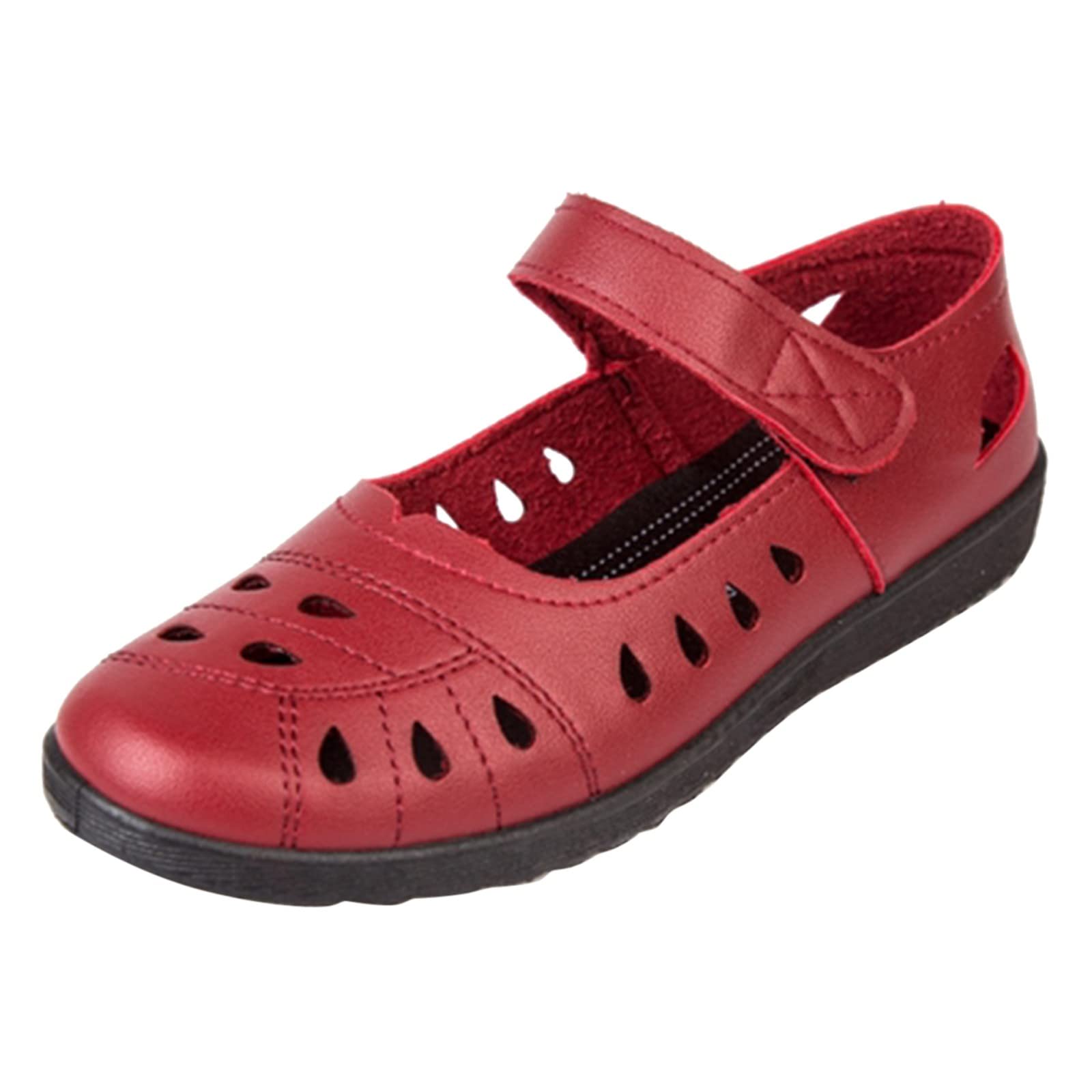 Ankenda Women's Leather Loafers - Slip On Dress Shoes for Casual Walking, Outdoor & Driving - Comfortable Flats for Work, Travel & Everyday Wear