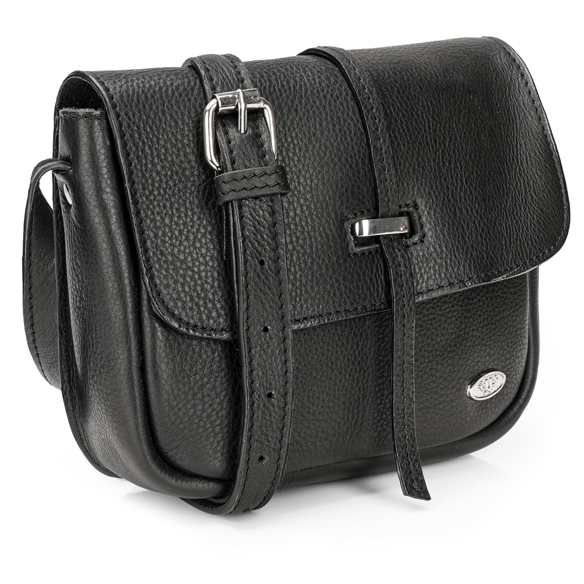LUXEORIA Genuine Leather Crossbody Bag for Women - Travel & Daily Use
