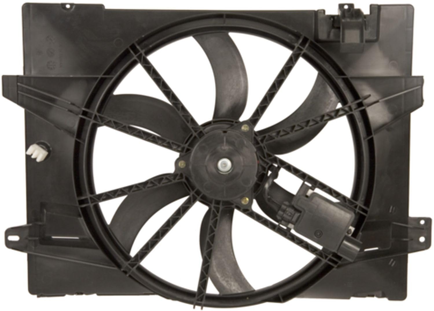 Four Seasons 75921 Radiator Fan Motor Assembly - Replacement for Car Cooling System - Perfect for Overheating Prevention & Engine Temperature Control - Ideal for Highway Driving, Hot Weather & Heavy Load Conditions