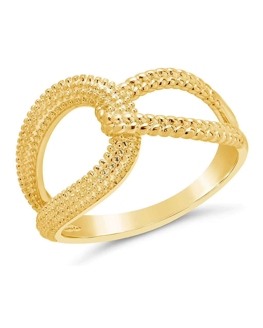 Sutton Interlocking Chain Ring - Elegant Adjustable Jewelry for Women, Perfect for Everyday Wear, Gifts & Special Occasions