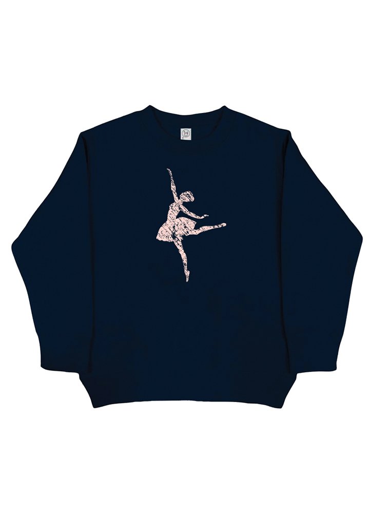 Girls Ballerina Dance Sweatshirt - Soft & Stylish Ballet Hoodie for Dance Class, Practice & Casual Wear