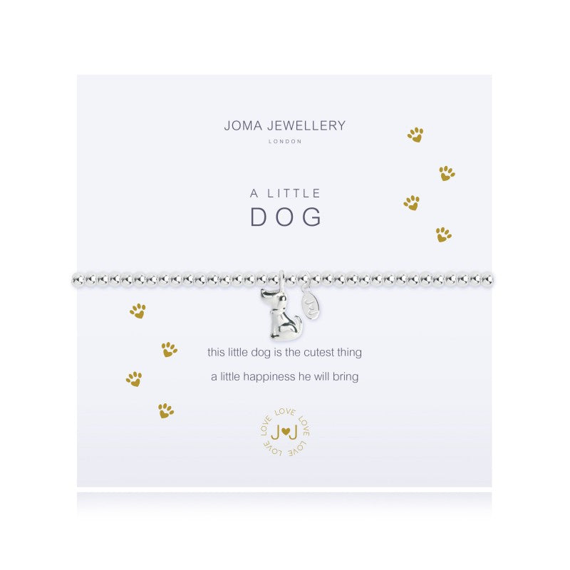 Joma Jewelry Dog Charm Bracelet - Cute Animal Jewelry for Women, Girls - Perfect Gift for Pet Lovers, Birthday, Anniversary (Ideal for Casual Wear, Date Nights, Gifting)