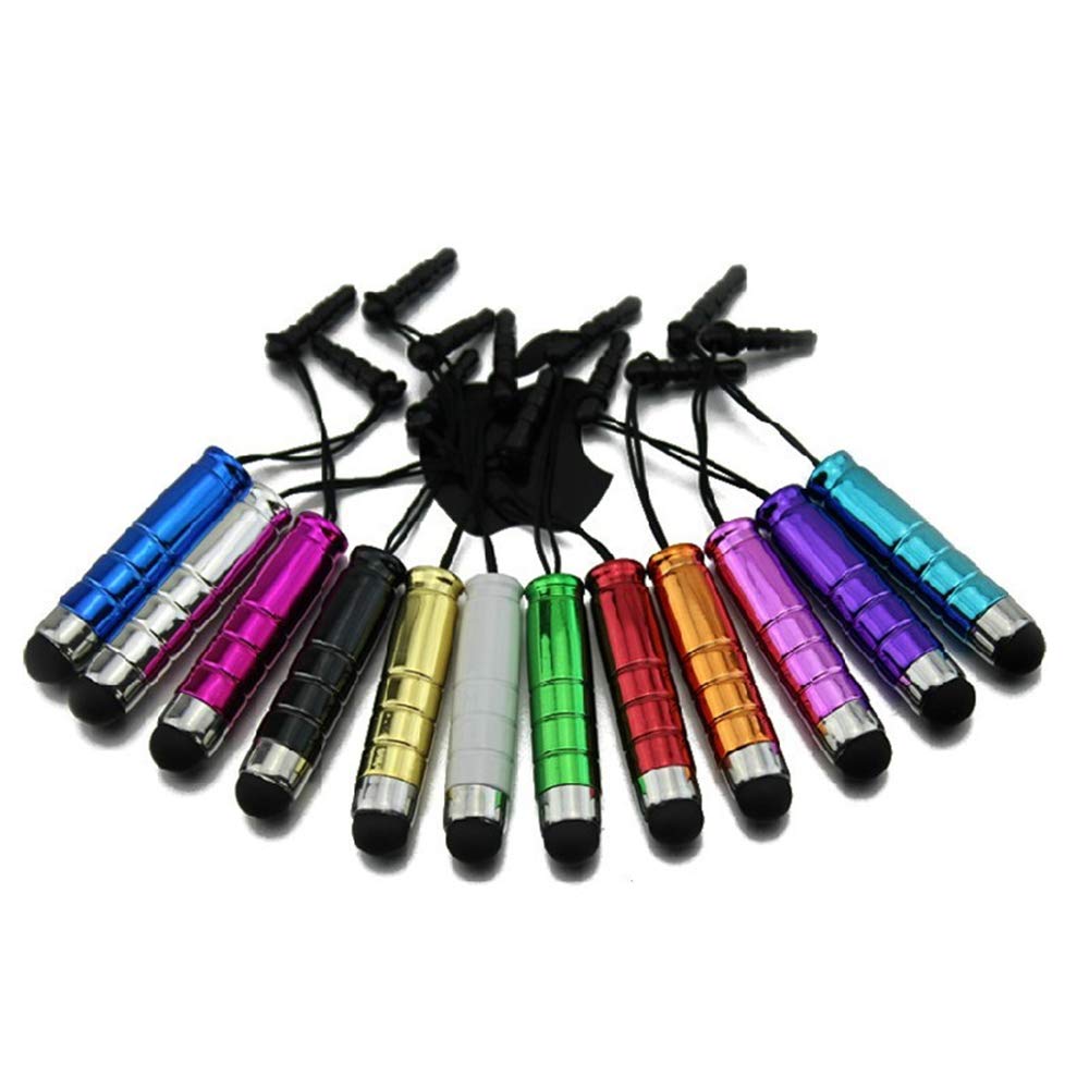 10 Pack U-M Precision Touch Screen Stylus Pen - Ultra Fine Bullet Tip with Micro Fiber for iPad, iPhone, Samsung & All Capacitive Screens - Great for Drawing, Note Taking & Digital Signatures (High Cost Performance)