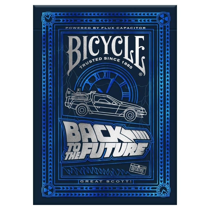 Bicycle Playing Cards: Back to the Future Edition - Premium Collectible Deck for Card Games, Magic Tricks & Movie Memorabilia - Perfect for Game Nights, Gifts & Nostalgic Collectors