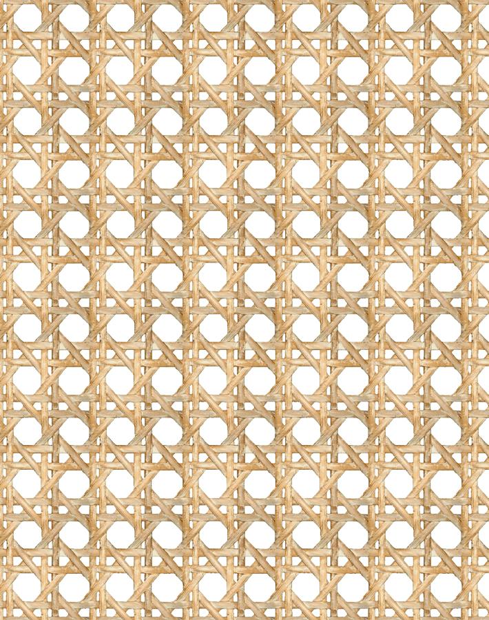 Faux Large Caning Peel and Stick Wallpaper - Self-Adhesive Wicker Pattern Wallpaper for Living Room, Bedroom, or Office Decor - Easy to Install Removable Wallpaper by Wallshoppe
