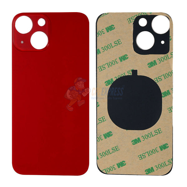 iPhone 13 Battery Back Cover - Perfect Fit Replacement Back Panel in Red | Durable Protection for Everyday Use & Travel