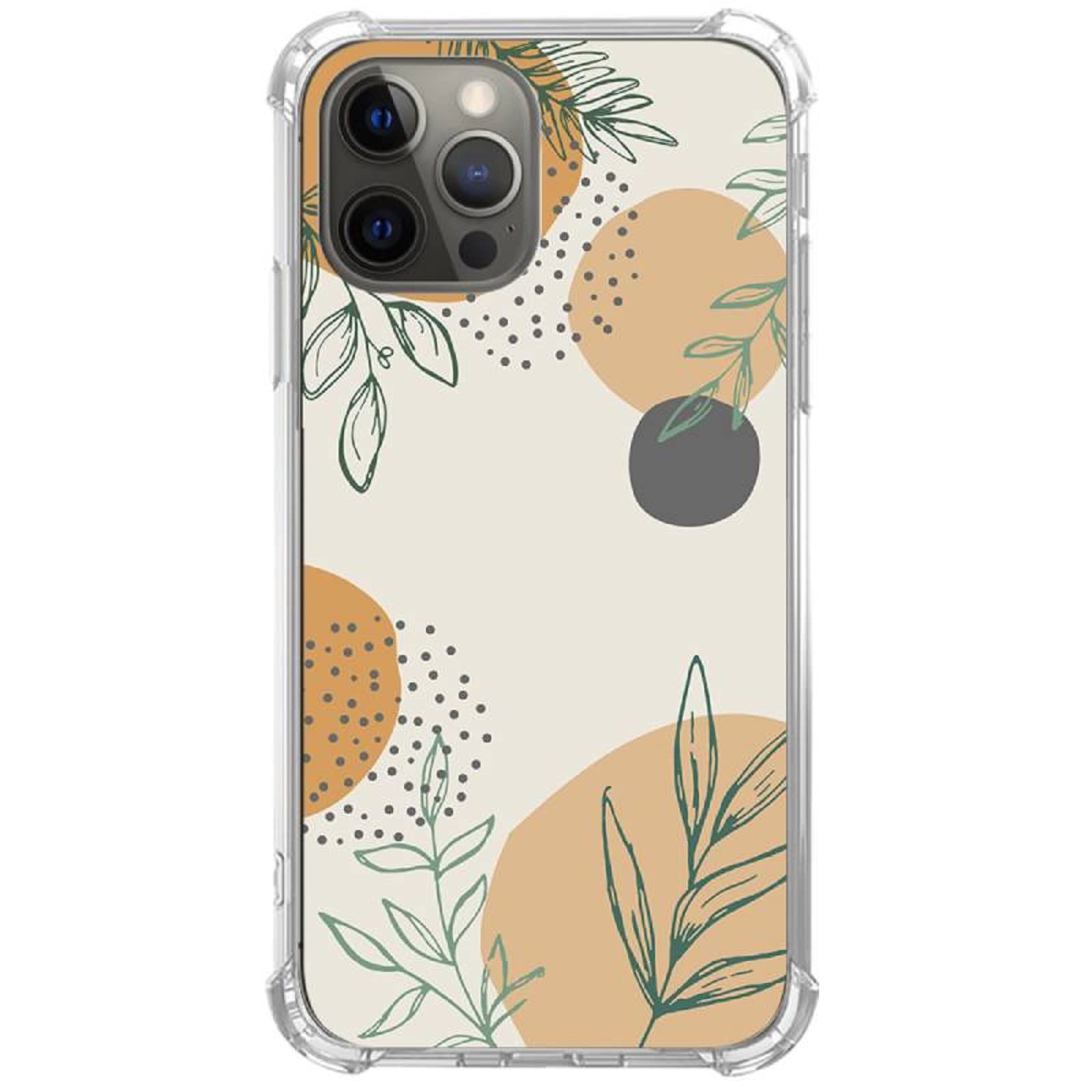 Abstract Modern Art iPhone 13 Pro Max Case - Shockproof Slim TPU Bumper Cover with Anti-Scratch Protection | Perfect for Daily Use, Travel & Gift Giving