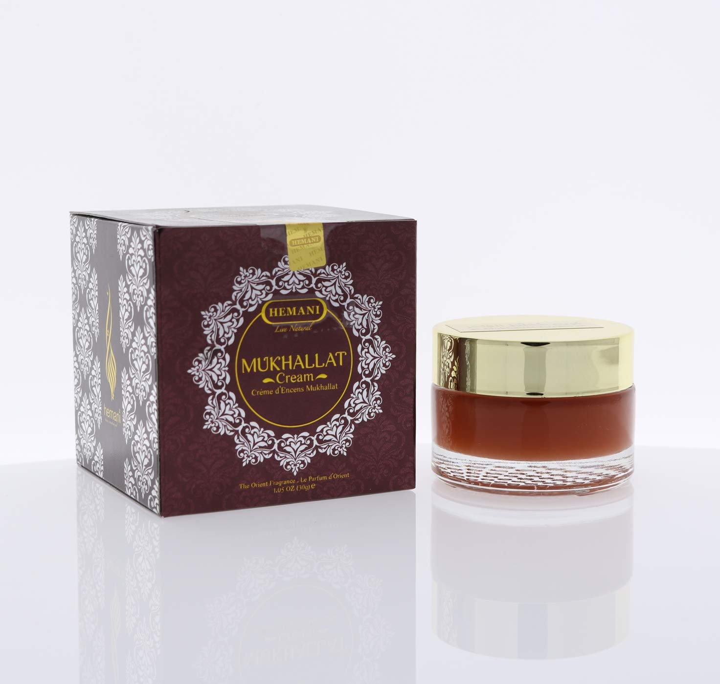 Hemani Perfume Cream Makhmaryia - Alcohol-Free Long Lasting Mukhallat Fragrance for Men & Women | Arabian Oud Essence | Perfect Gift for Ramadan, Eid & Special Occasions | Ideal for Daily Wear, Evening Events & Romantic Dates