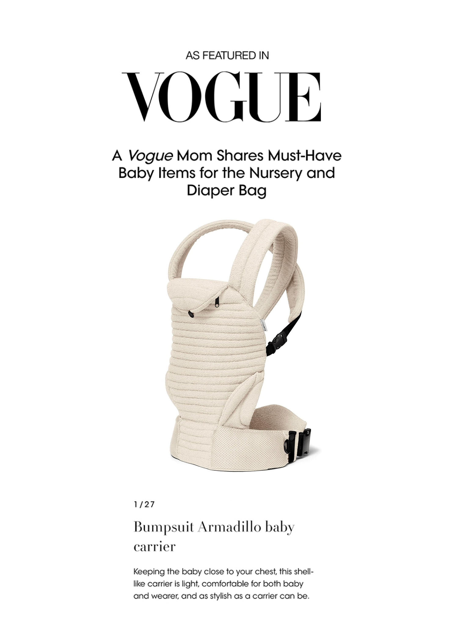 Premium Armadillo Baby Carrier - Ergonomic, Hands-Free Infant Carrier for Newborns to Toddlers - Lightweight & Comfortable for Parents - Perfect for Hiking, Travel, and Everyday Use