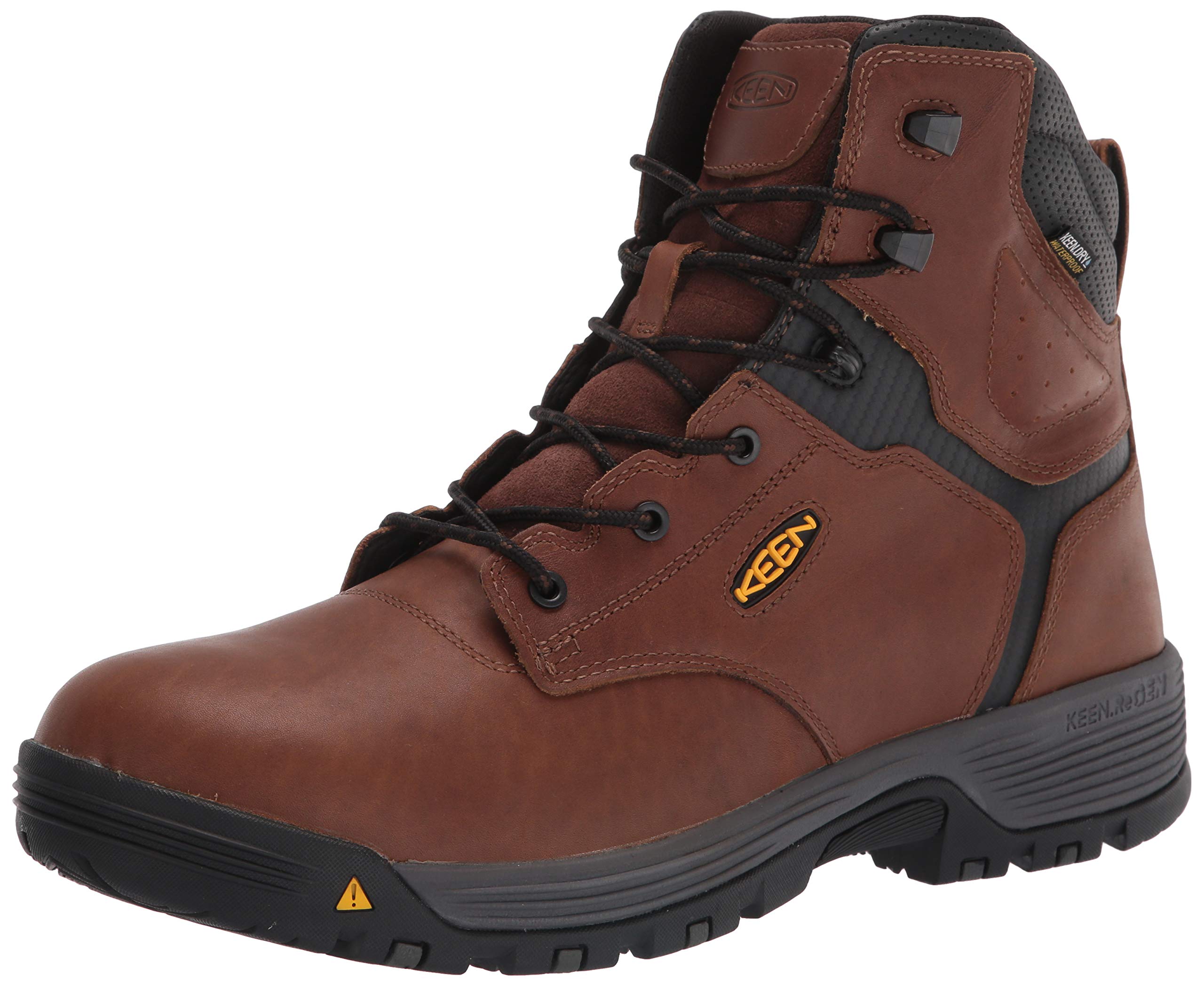 KEEN Utility Men's Work Boots - Durable Safety Shoes for Construction, Hiking & Outdoor Work | Slip-Resistant & Comfortable Work Footwear