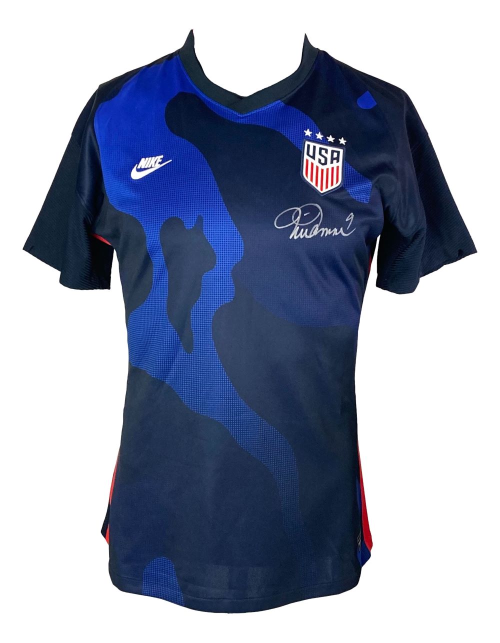Authentic Mia Hamm Autographed USA Blue Nike Women's Soccer Jersey - Limited Edition Collectible - Perfect for Fans, Memorabilia Collectors & Sports Enthusiasts - Great for Display, Gifts & Home Decor