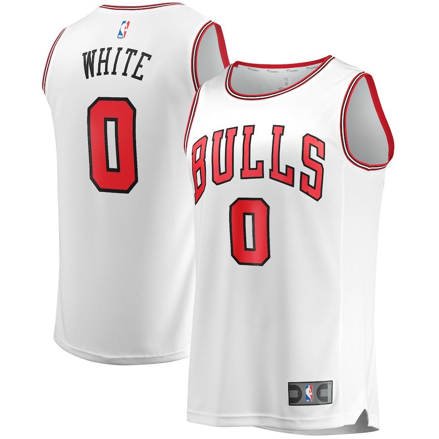 Chicago Bulls Coby White Fanatics Authentic NBA Basketball Jersey - Official Fan Gear for Games & Sports Events