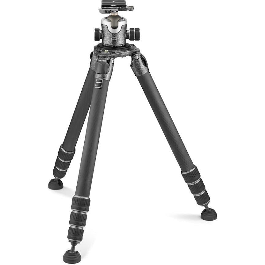 Gitzo Systematic Series 5 Tripod Kit with 4-Section Carbon Fiber Legs & Ball Head - Professional Camera Support for Outdoor Photography, Studio Shooting & Travel Videography