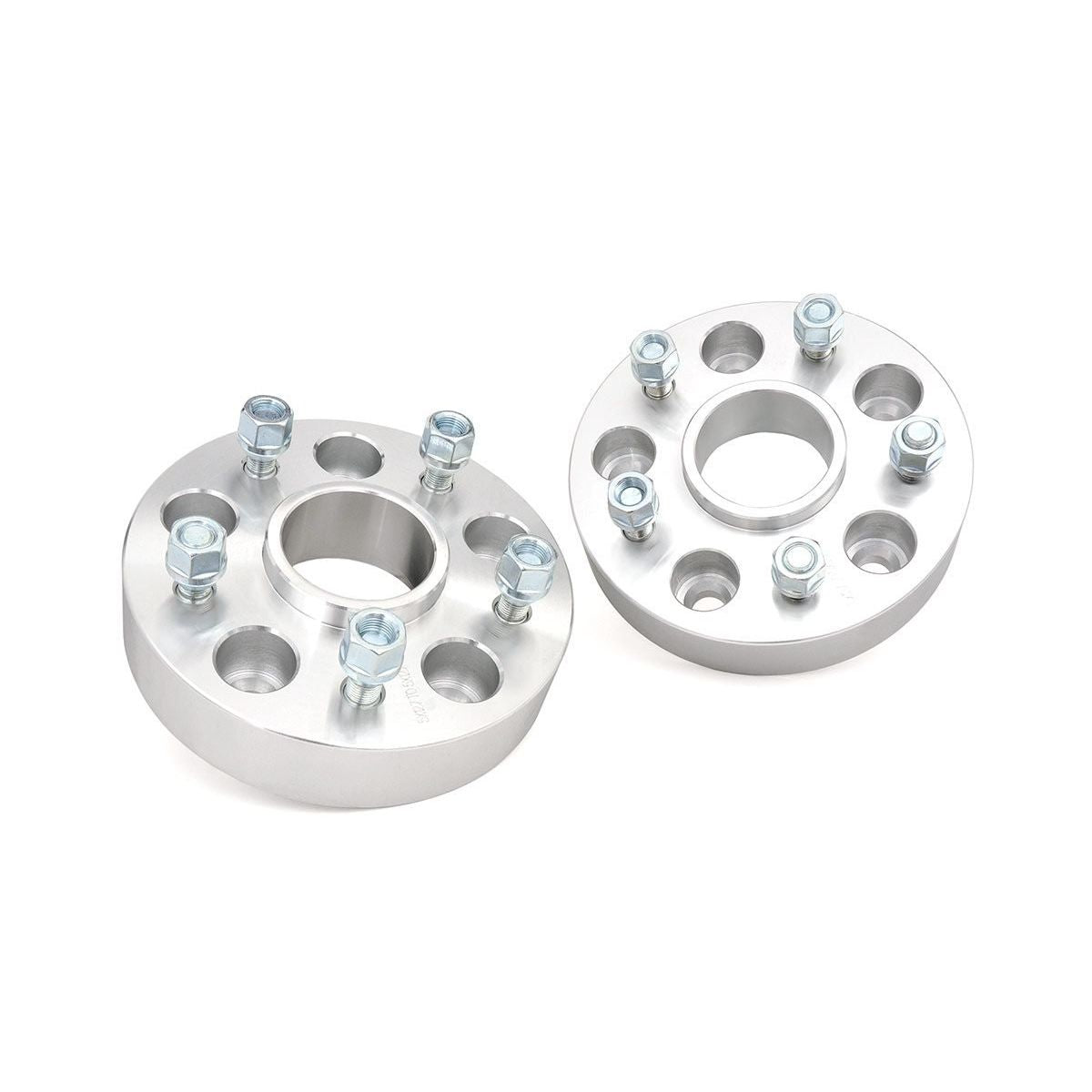2 Inch Wheel Spacers for Trucks & SUVs - Heavy Duty Hubcentric Wheel Adapters (Pair) - Improve Stance & Clearance for Off-Roading & Custom Builds