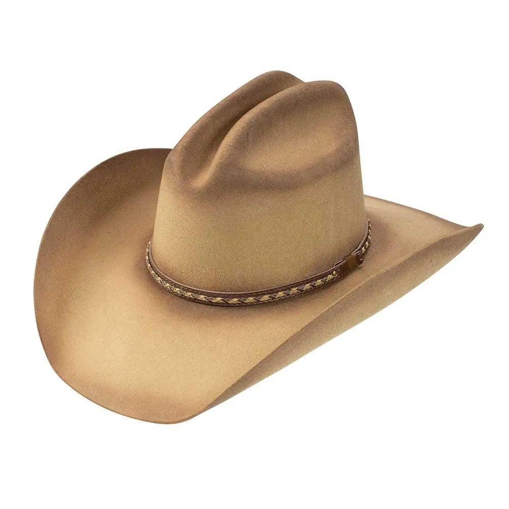 Resistol Jason Aldean Dirt Road 4X Wool Felt Cowboy Hat for Men - Western Style Rancher Hat for Outdoor, Rodeo & Country Music Events