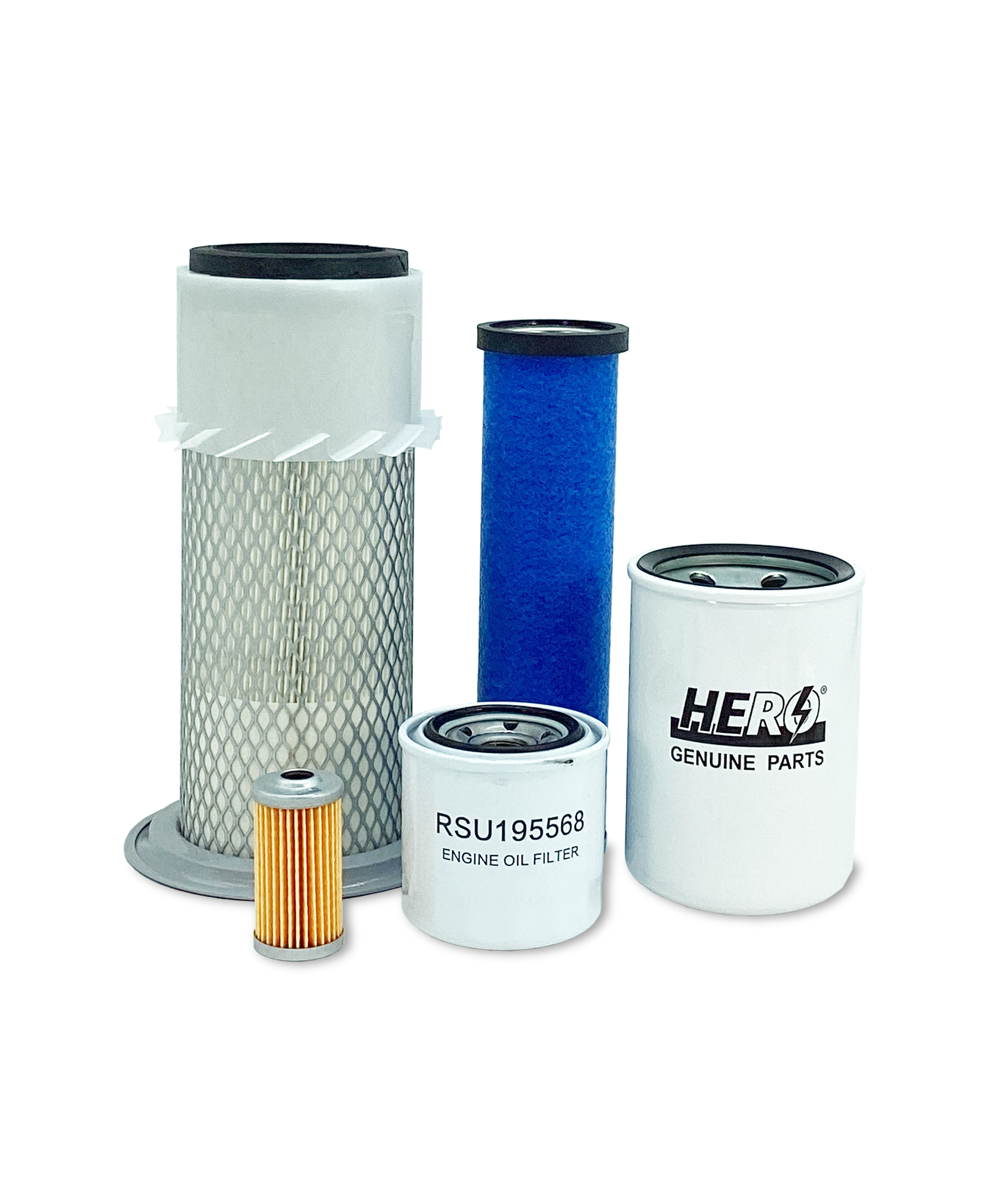 HERO® Maintenance Filter Kit for John Deere 770 Tractor - Air, Oil & Fuel Filters Replacement Set - Perfect for Farm Equipment Maintenance & Tractor Upkeep