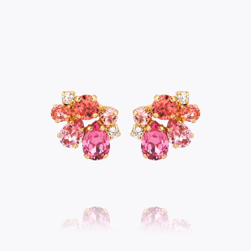 Stylish Katie Earrings with Coral Accents - Perfect for Women's Fashion, Parties, and Everyday Wear