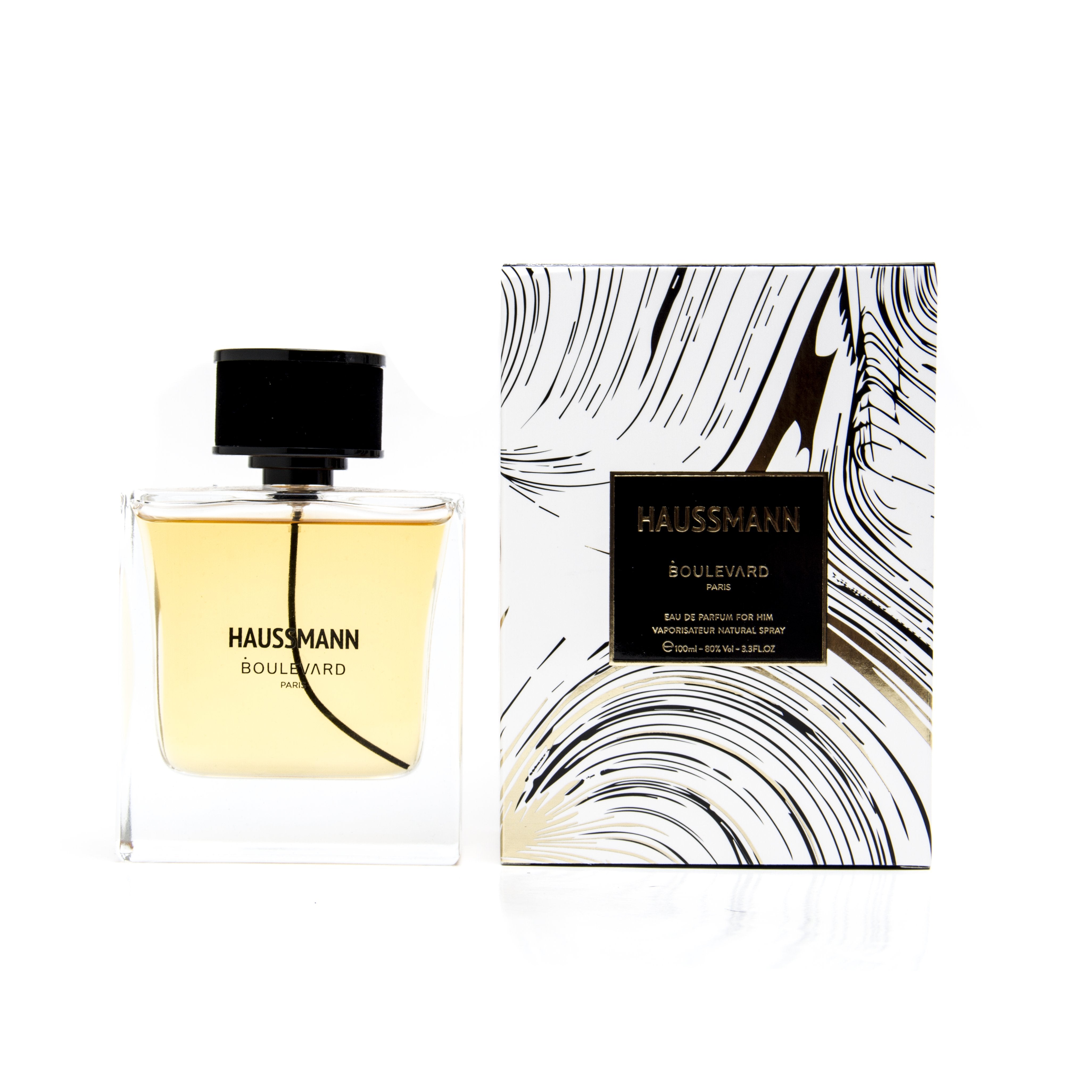 Haussmann Boulevard Cologne for Men - Premium Long Lasting Fragrance - Perfect for Date Night & Special Occasions