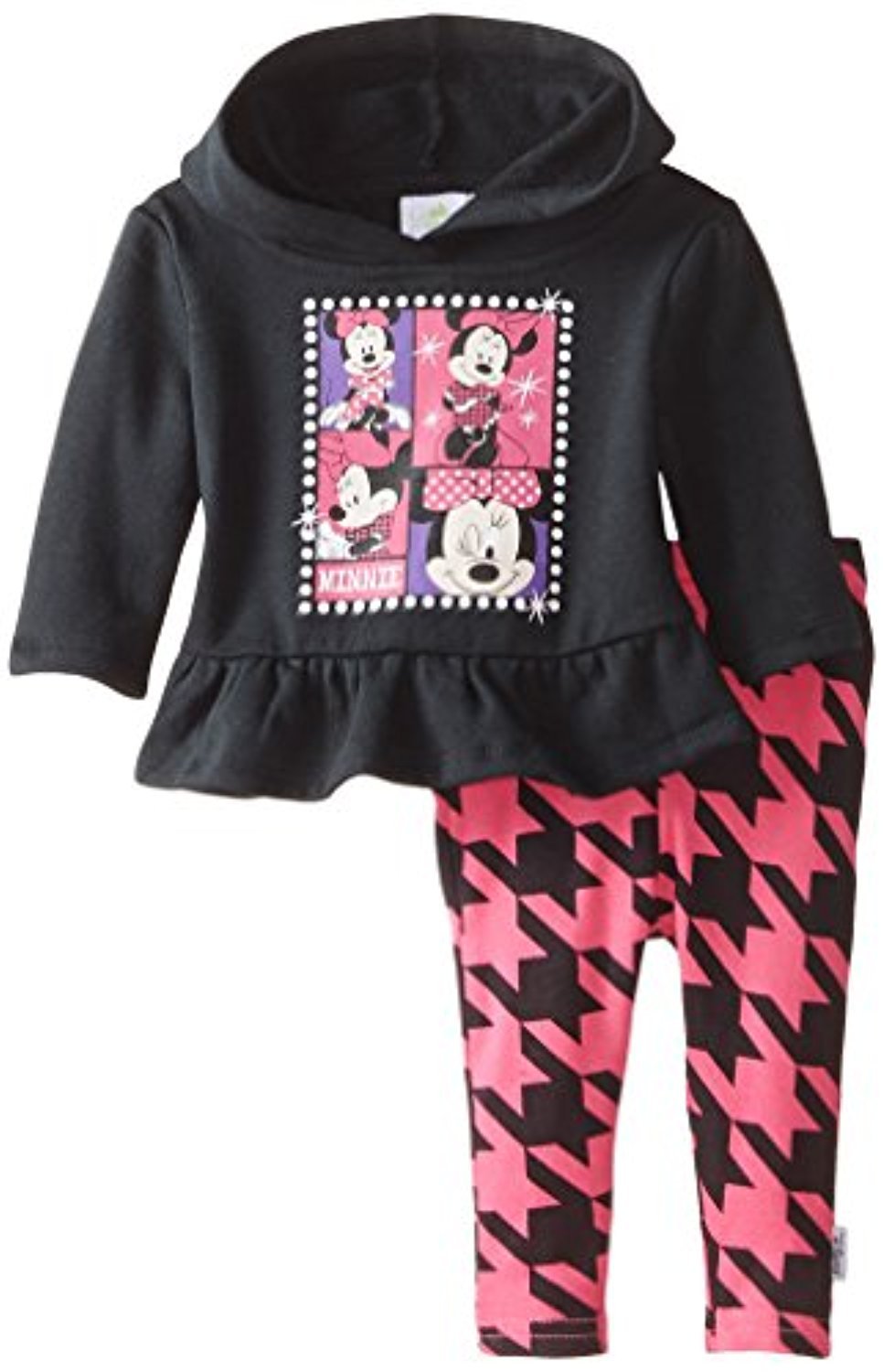 Minnie Mouse Fleece Hoodie Set for Baby Girls - Disney Outfit for Playtime