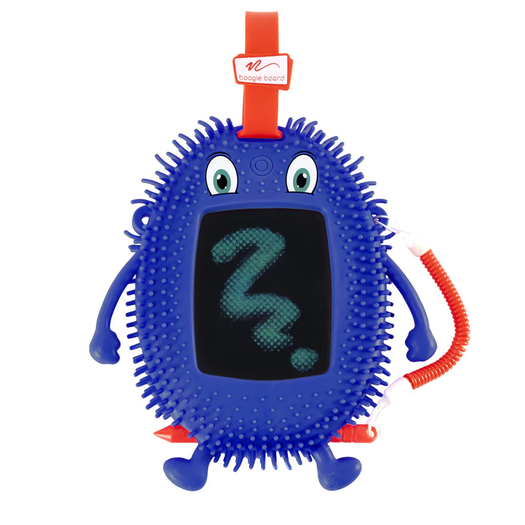 Blue Fidgety Friends Sketch Pals Doodle Board - LCD Writing Tablet for Kids & Adults, Reusable Drawing Pad for Stress Relief, Learning & Creativity - Perfect for Home, Office & Travel Use