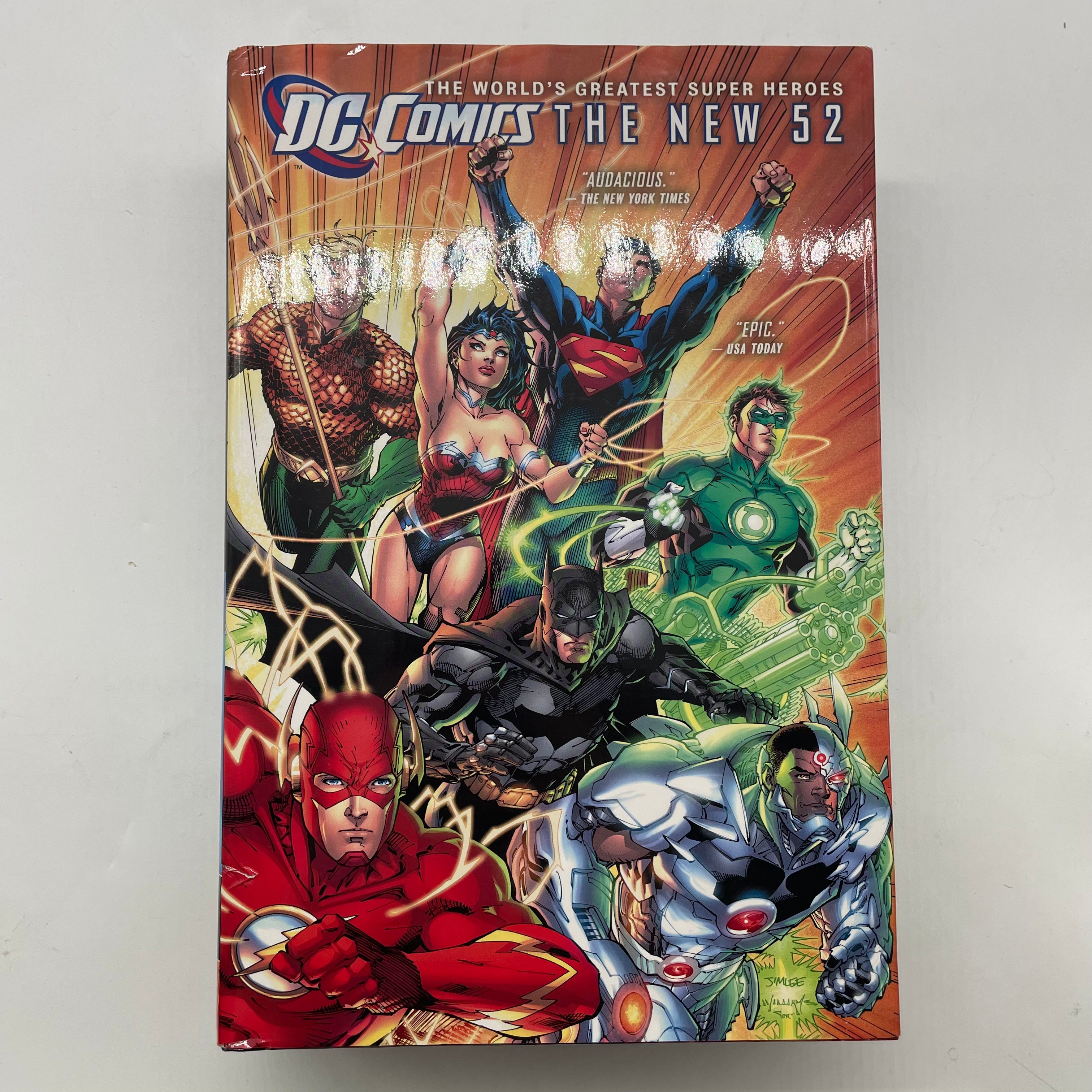 DC Comics The New 52 Omnibus Hardcover Edition - Complete Graphic Novel Collection | Superhero Comics for Adults & Collectors | Perfect for Gifts, Display & Reading