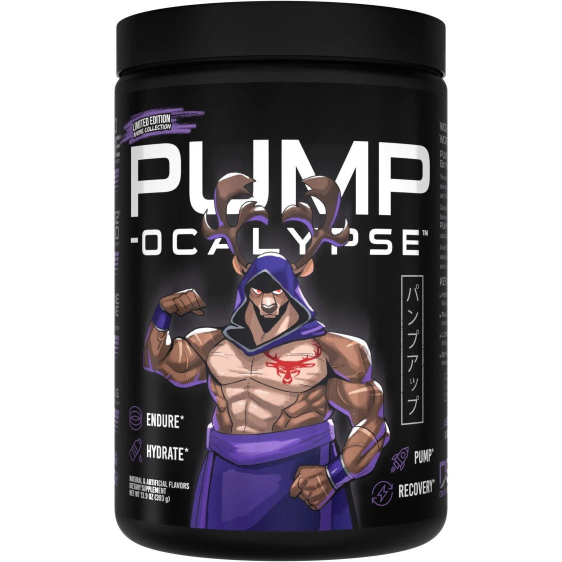 Bucked Up Pump Ocalypse Anime Series - Pre Workout Supplement for Energy & Focus - Ideal for Gym, Bodybuilding & Fitness Enthusiasts