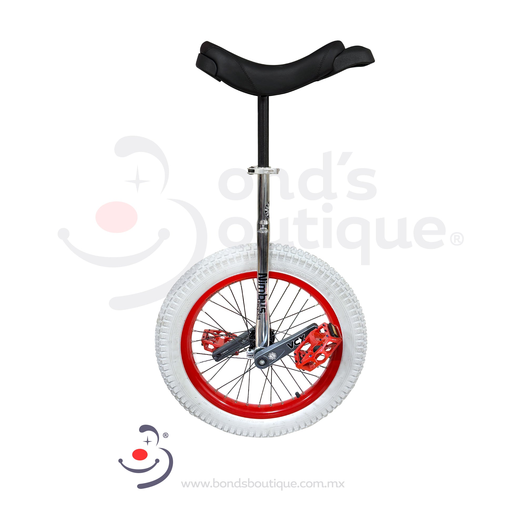 19 Inch Trial Unicycle for Adults - Durable & Lightweight for Off-Road, Mountain Biking & Circus Performances