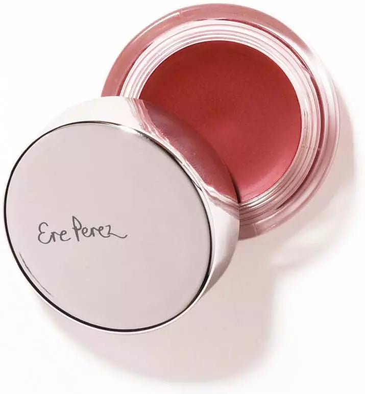 Ere Perez Carrot Color Pot Happy - Vegan & Cruelty-Free Cream Blush for Cheeks & Lips | Natural Makeup for Everyday Glow & Special Occasions