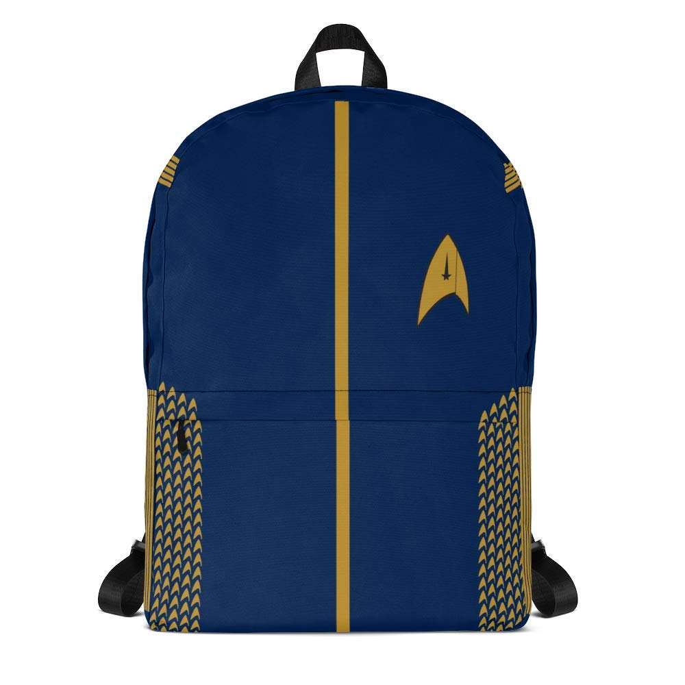 Star Trek: Discovery DISCO Themed Premium Backpack for School, Travel & Cosplay | Durable Laptop Backpack for Trek Fans & Sci-Fi Enthusiasts