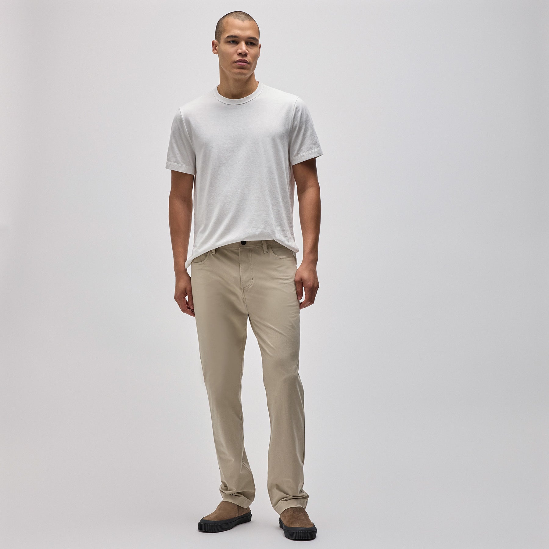 5 Pocket Performance Pants for Men - Lightweight, Breathable & Stretchable Workout & Running Pants - Perfect for Gym, Hiking & Outdoor Activities