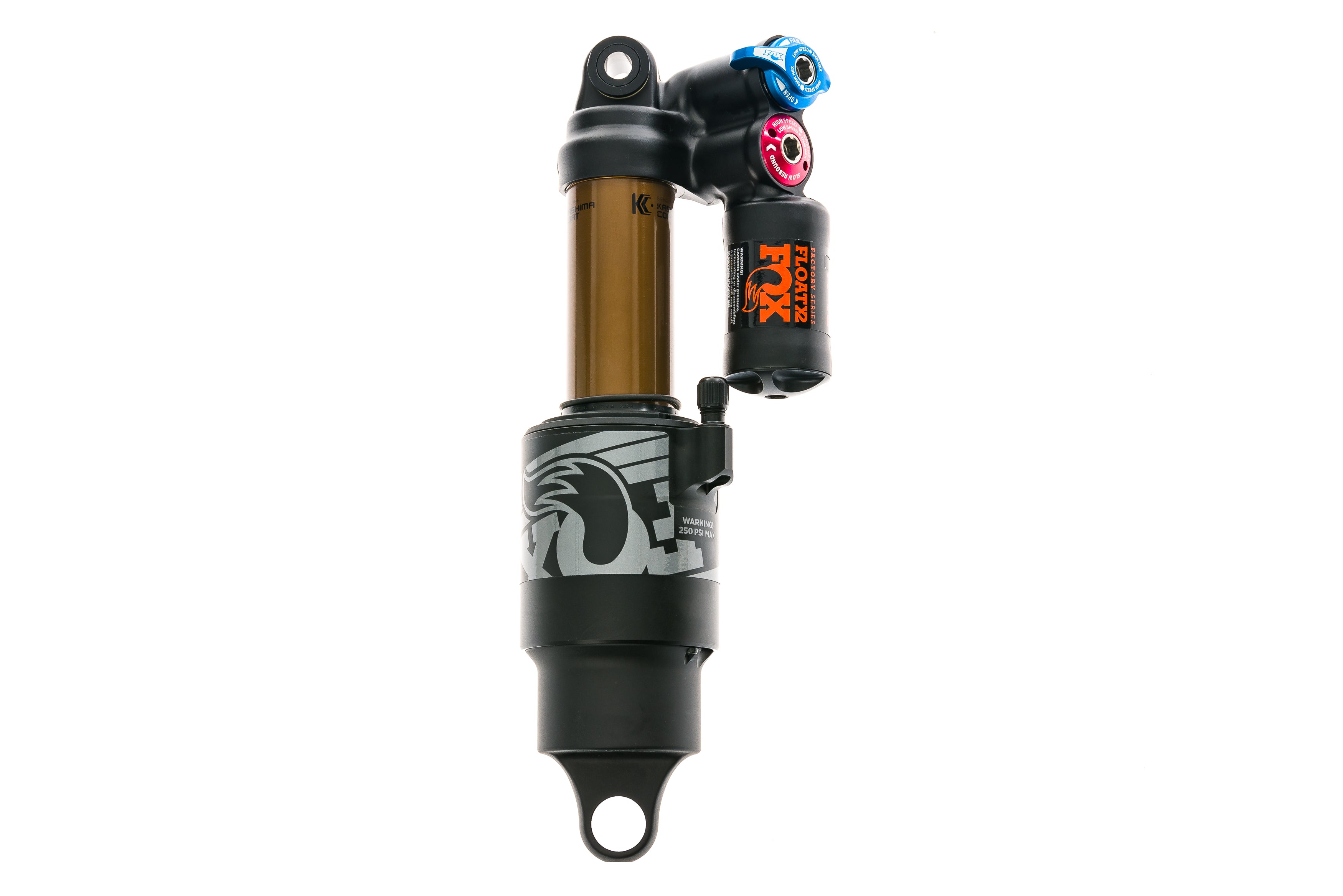 2018 Fox Float X2 Factory Series Evol Rear Air Shock 8.5 x 2.5 - High Performance MTB Suspension for Downhill & Enduro Bikes - Perfect for Rough Trails and Aggressive Riding