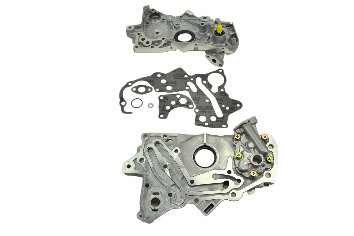 Replacement Engine Oil Pump 057-1321 Compatible with 1983-1988 Mitsubishi 2.0L/2.4L L4 Cordia, Galant, Mighty Max, Tredia - High Performance Auto Part for Smooth Engine Operation & Maintenance