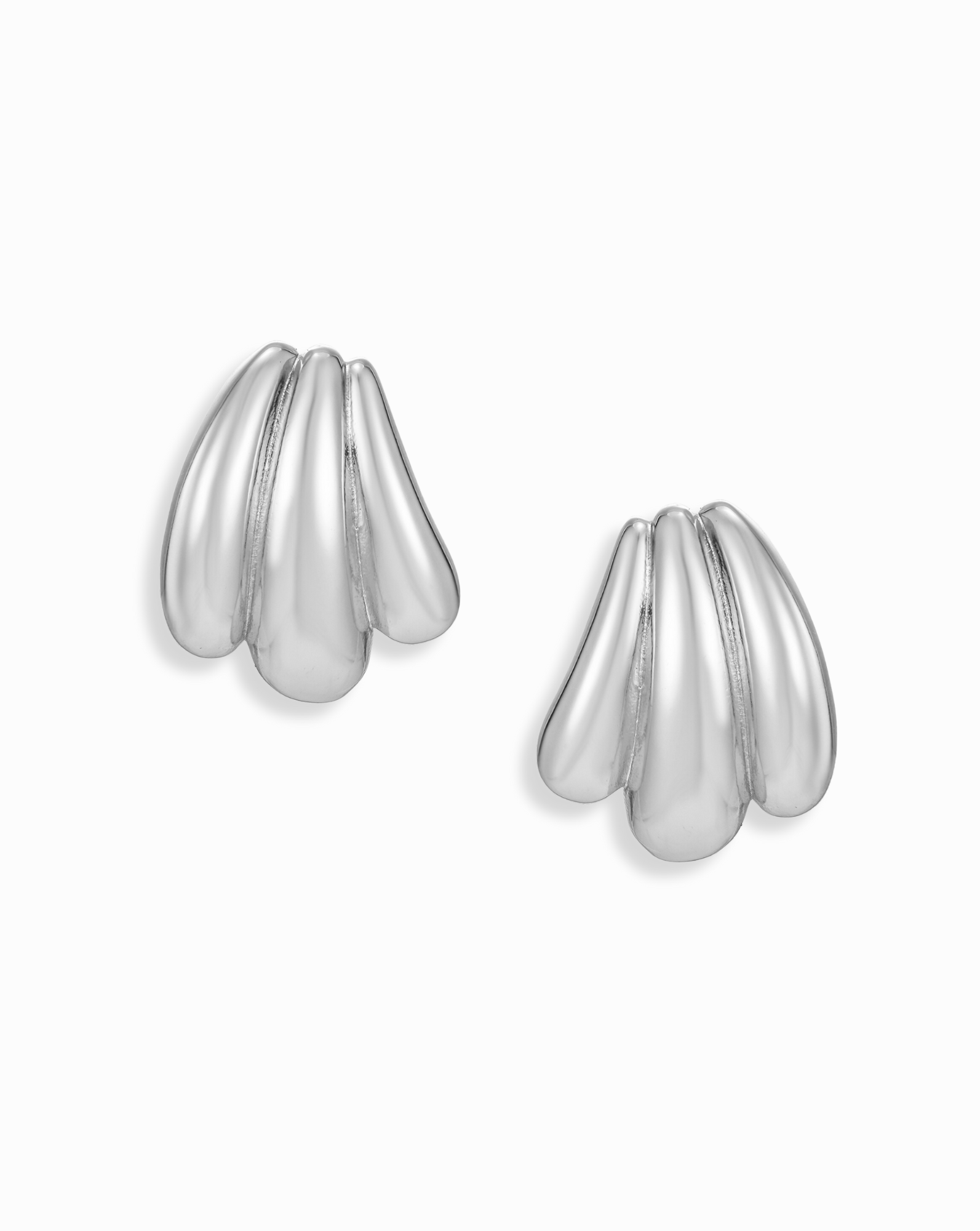 Gemma Statement Stud Earrings for Women - Elegant Gold-Plated Dangle Earrings for Party, Wedding & Everyday Wear