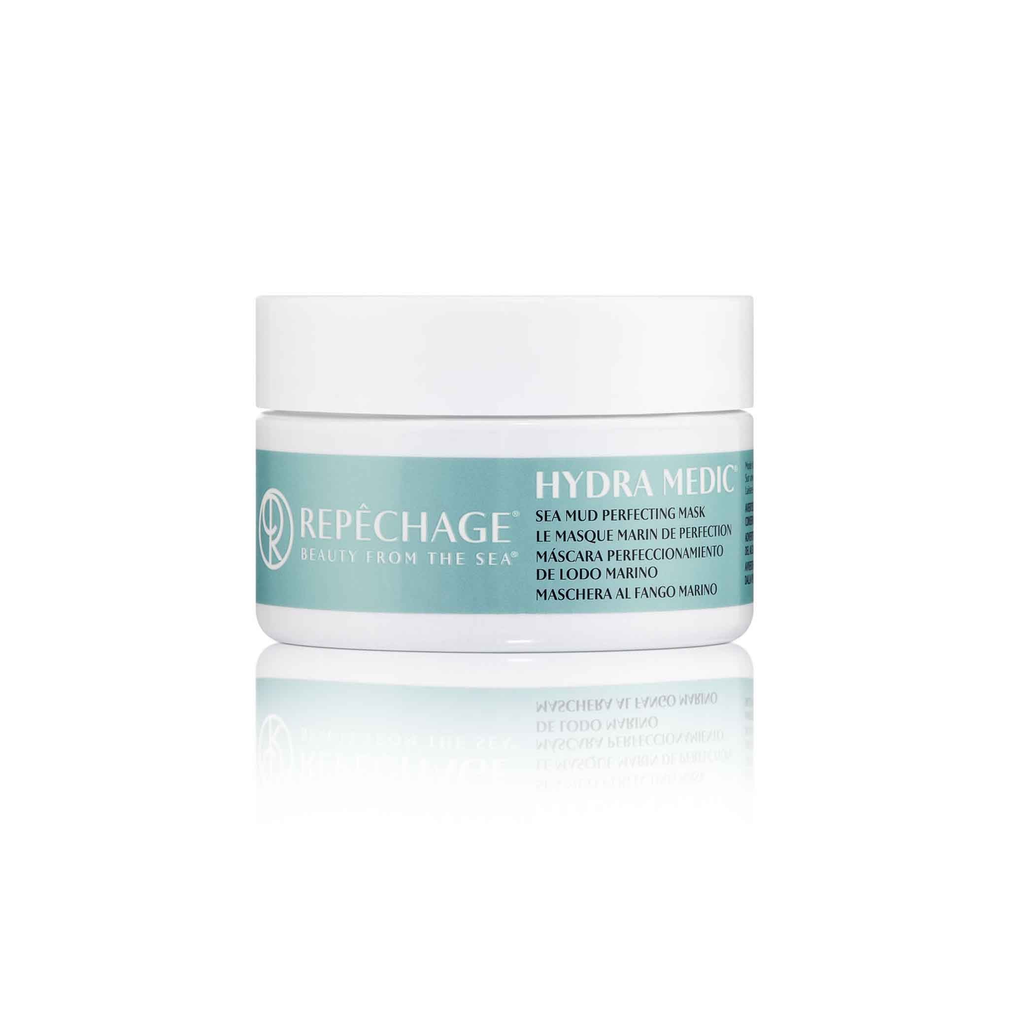 Hydra Medic® Sea Mud Perfecting Mask - Deep Cleansing & Detoxifying Facial Mask for Acne, Blackheads & Oily Skin - Spa Quality Skincare for Glowing Complexion at Home