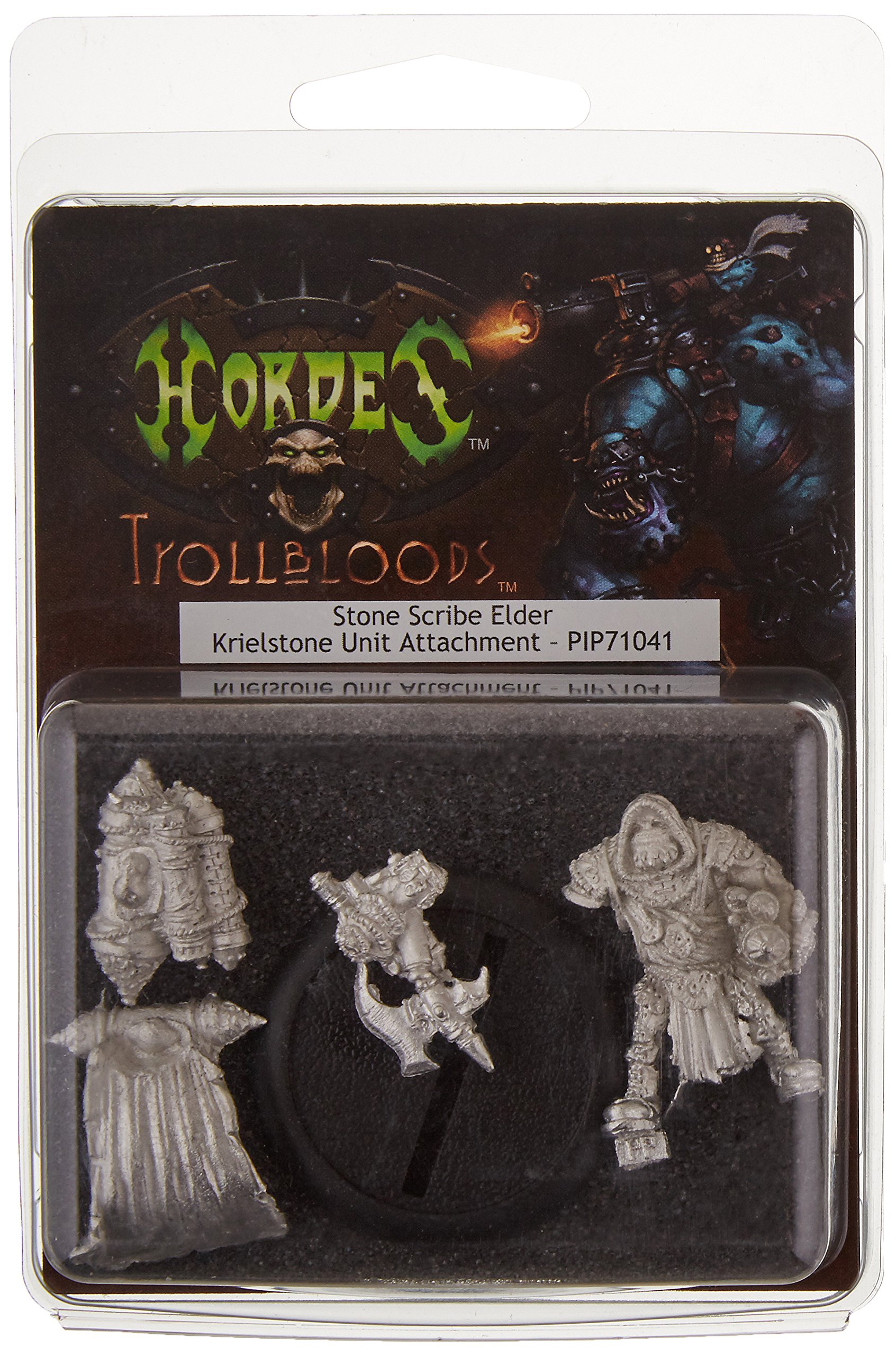 Privateer Press Hordes Trollblood Stone Scribe Elder Model Kit - Trollblood Faction Miniature for Wargaming & Tabletop RPG Scenes