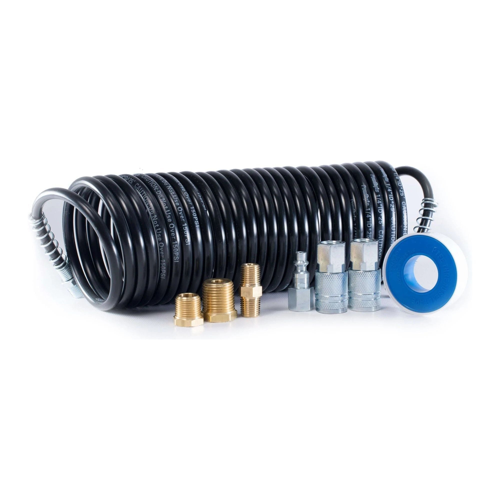 PurePressure Universal Air Connection Kit - High-Quality Air Fittings for Pneumatic Tools & Equipment | Perfect for DIY Projects, Auto Repair, and Industrial Use